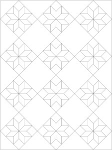 Scrappy Lemoyne Star Quilt Pattern | ginabeanquilts